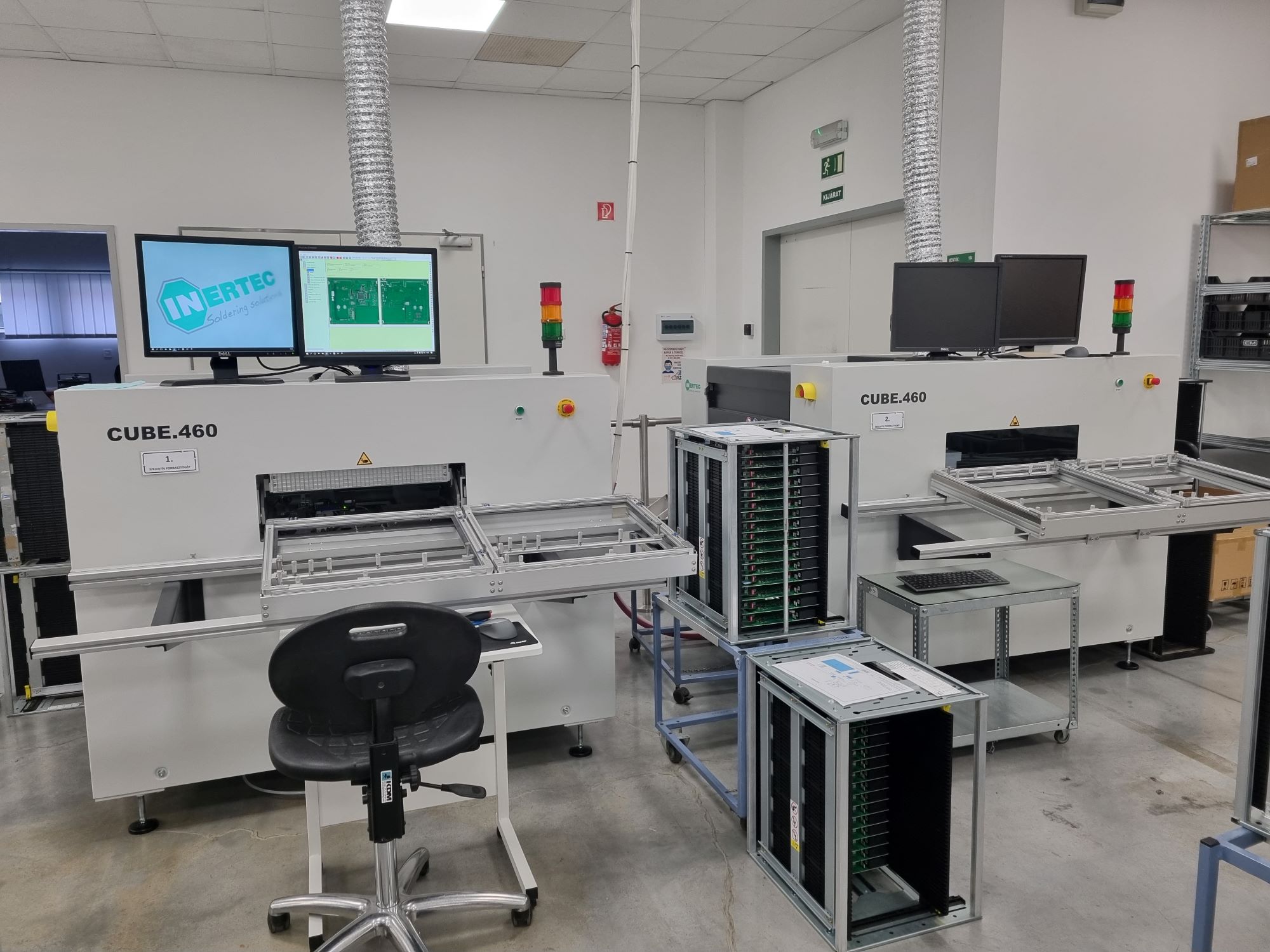 Elektronikai szerelési technológiák - szelektív forrasztó